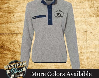 Dri Duck Denali Mountain Women's Fleece Pullover Sweatshirt - Custom Embroidery - Your logo