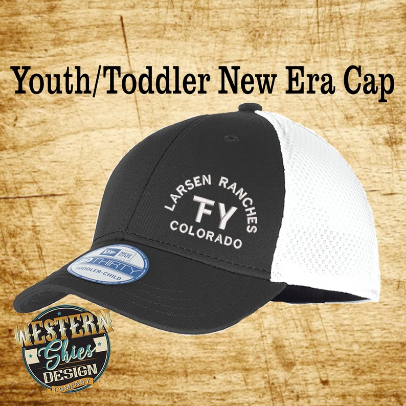 Youth/toddler Custom Branded Hatnew Era Embroidered Etsy