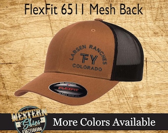 Flexfit 6511 Trucker Mesh Back Hat - Add your logo or brand