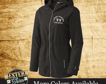 Port Authority® Ladies Northwest Slicker -Livestock Brand-Farm and Ranch Logo-Personalized-Ranchwear-Outerwear-Club Jacket