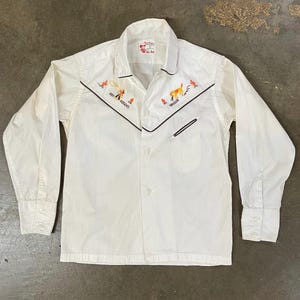 VTG 60s Rob Roy/Roy Rogers Trigger Shirt