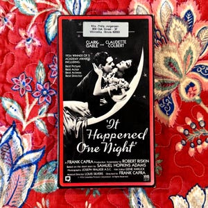 Vintage &#39;It Happened One Night&#39;-videoband uit 1986