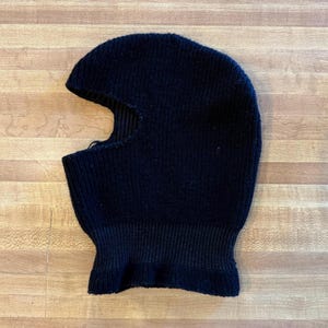 VTG 60s Black Ski Mask