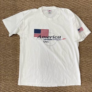 SPEEDO 1997 Rare Backprint Design T-shirt #818 - Etsy