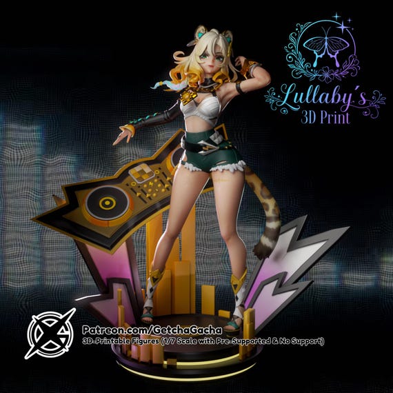 Xilonen – Genshin Impact | 14K Resin 3D Print | Licensed (Getchagacha) | Unpainted / Primed / Hand-painted