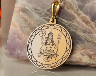 シヴァ神パンチャナ・マハデヴ・オム ペンダントネックレス ヒンドゥー