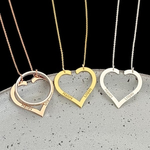 Collar porta anillos personalizado, collar de plata de ley, porta anillos de boda, collar para anillo de compromiso, regalo para enfermeras y médicos.