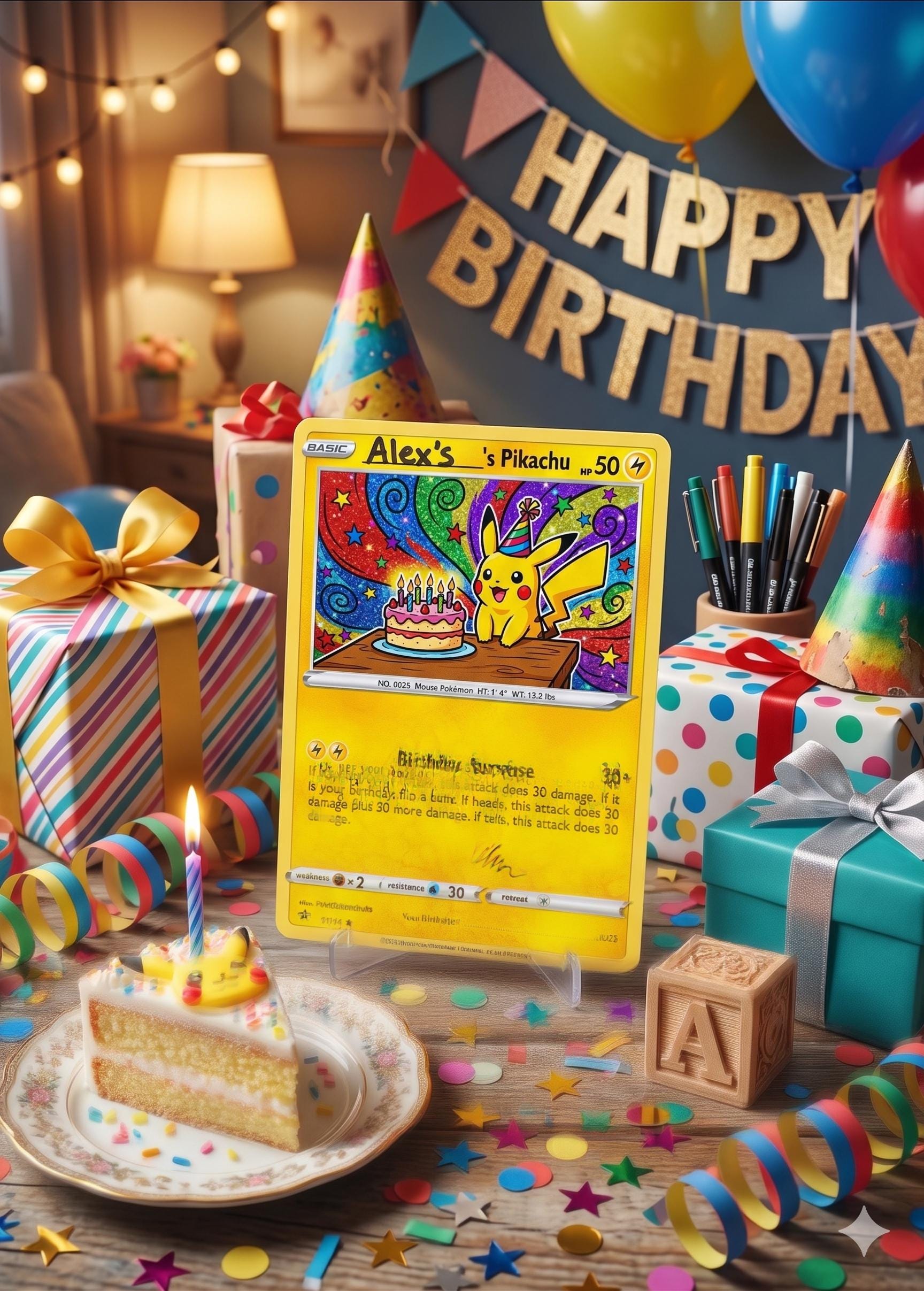 Happy birthday pikachu card - Etsy 日本