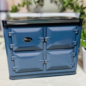 Boîte Aga sur le thème du four pour biscuits, ustensiles de cuisine, farine, riz, ustensiles de cuisine