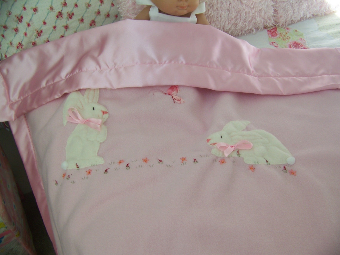 Bunny Blanket Etsy