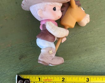 Precious Moments Woody Bullseye Ornament: Toy Story Porcelain Christmas Collectible 2014