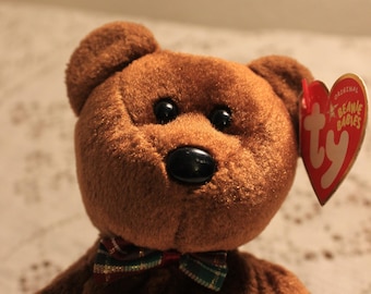 Ty Beanie Baby “Dad” Bär 2004 – Geschenk zum Vatertag – Sammlerstück Original