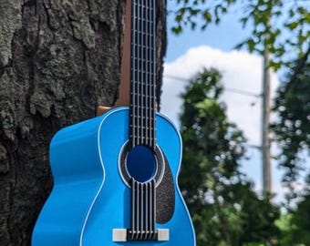 Personalized 3D Printed Guitar Birdhouse - Eco-Friendly PLA Plastic