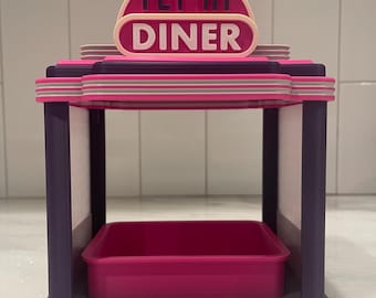 Bird feeder-Retro Diner-birdfeeder-bird feeder