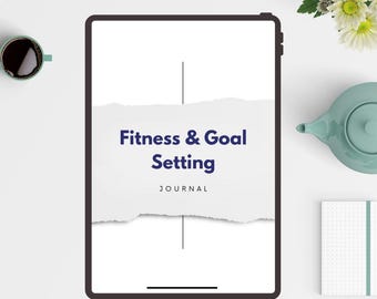 Diario de ejercicios sin fecha: Seguimiento diario de hábitos, Planificador mensual (PDF imprimible)