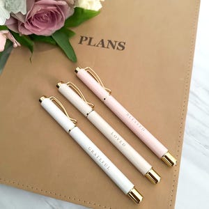 Luxury Pen Elegant Gift Faith Inspired Pen Set Christian Gift for Her Pen Set Inspirational Pens Birthday Gift for her Girly Pen Gift Set
