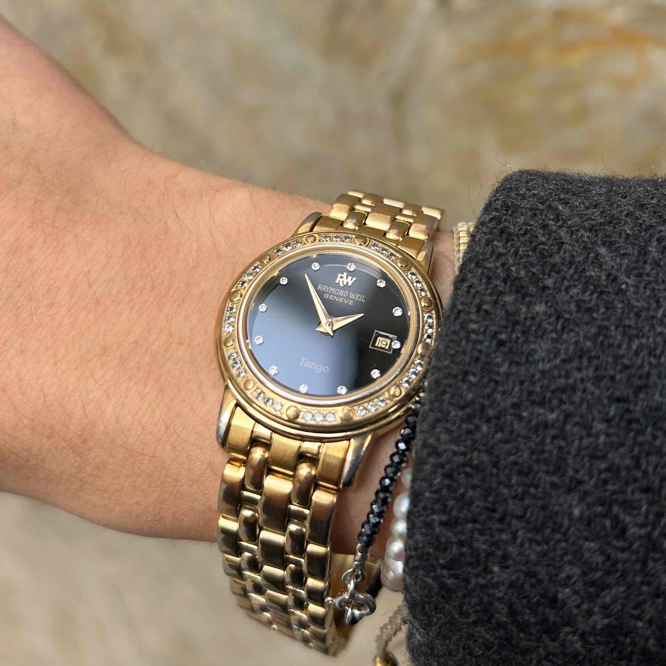 Raymond weil 18k gold watch - Etsy 日本