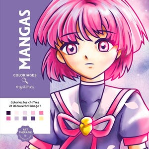 Mystery Coloring Book - Mangas Coloring pages, Coloring book