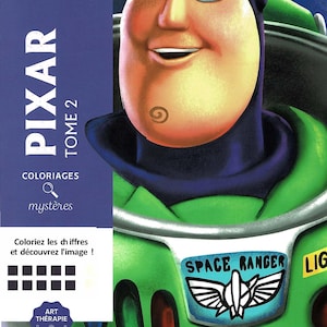 Coloriage Mysteres Pixar Tome 2 Buzz Coloring Book Color by Numbers