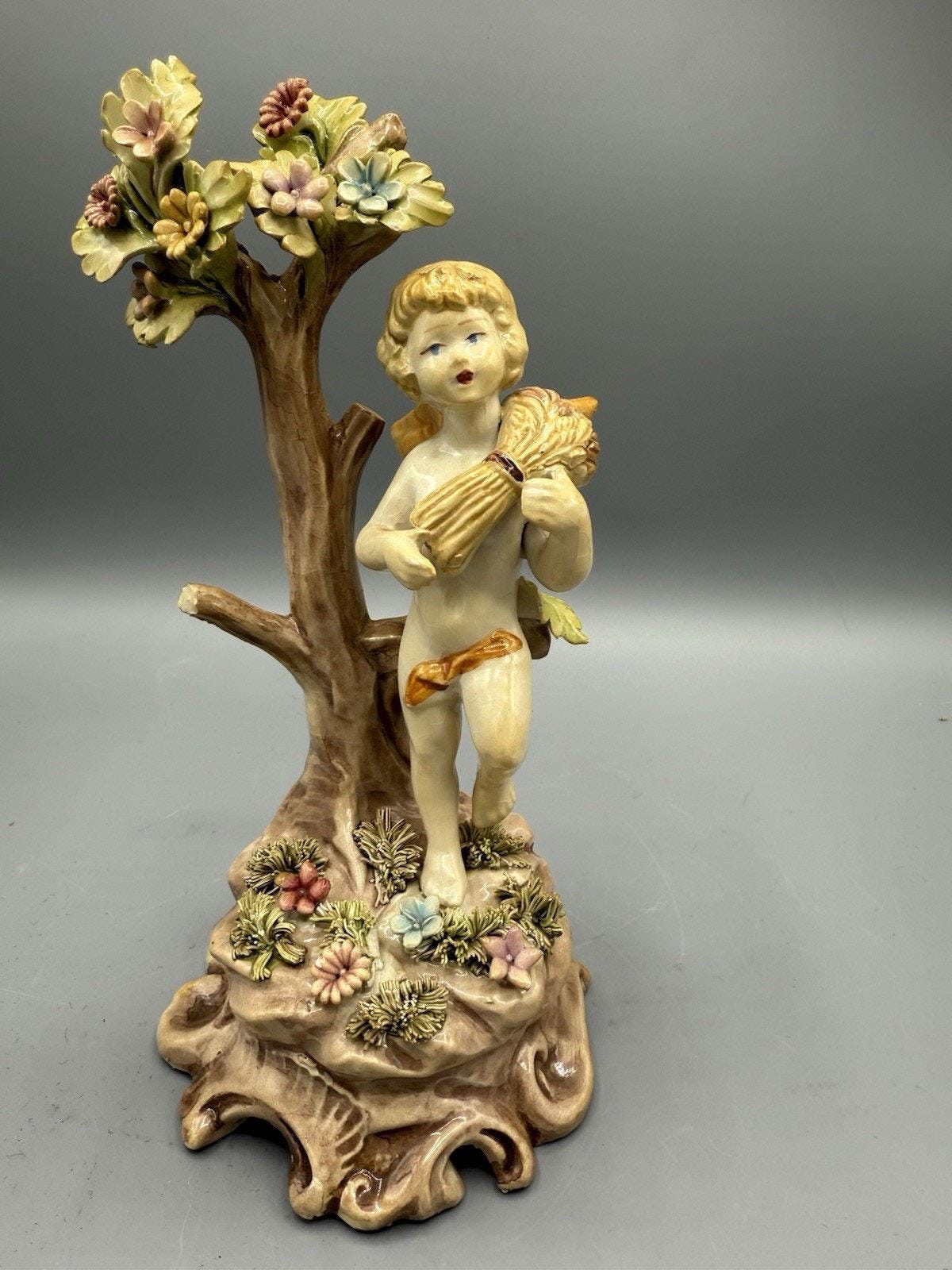 アンティーク　カポディモンテ イタリア製の磁器製 大型置物「最後の晩餐」 アンティーク カポディモンテ イタリア製の磁器製 大型置物「最後の