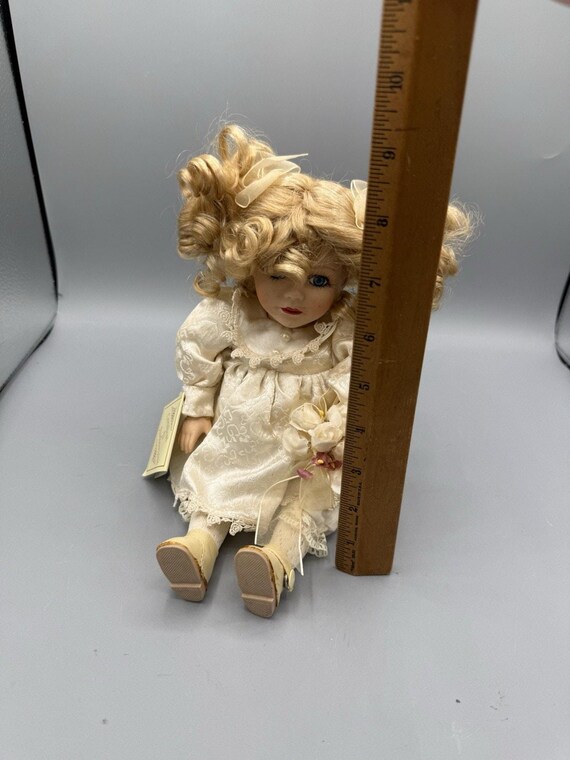 Collector's Choice Musical Porcelain Doll 15” Bride COA Works - Etsy