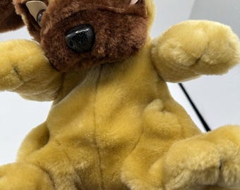 Marionetta Peluche Cane Trudi – 18x25x24 Cm, Muove Bocca E Zampe, Regalo Per Tutte Le Età, Modello 28397