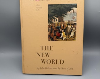 Vintage Time-Life The New World Vol 1 Geschichte der Vereinigten Staaten Hardcover-Buch