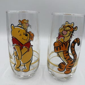 Winnie The Pooh and Tigger, too. Disney Tumblers Set Of 2