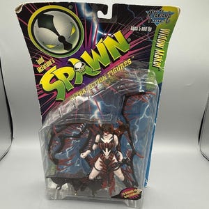 Spawn Series 5 Widow Maker McFarlane 1996 Sealed Damaged Card