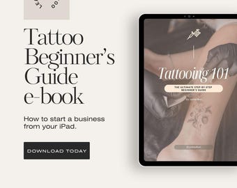 Tattoo Beginner's Guide: Fine Line Training Manual (Digital PDF eBook)