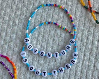Up Inspired Balloons & Sky Beaded Bracelets