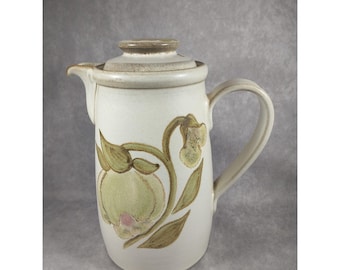 ヴィンテージ デンビー サミット セラドン ティーポット 蓋付き