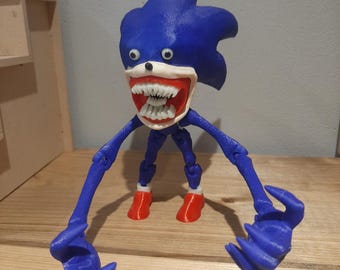 Shin Sonic figure/Glow in the Dark and Articulated