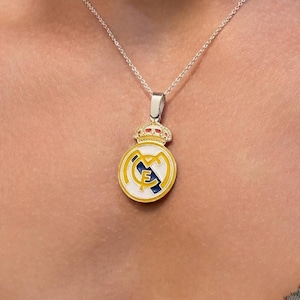 Real Madrid Necklace - Etsy