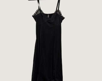 Camisola estilo babydoll preta vintage Victoria's Secret Sweet Little Things, tamanho G, modelo Y2.