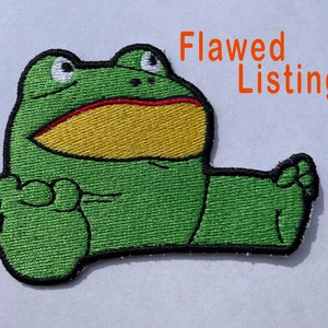 FLAWED Get Out Frog patch