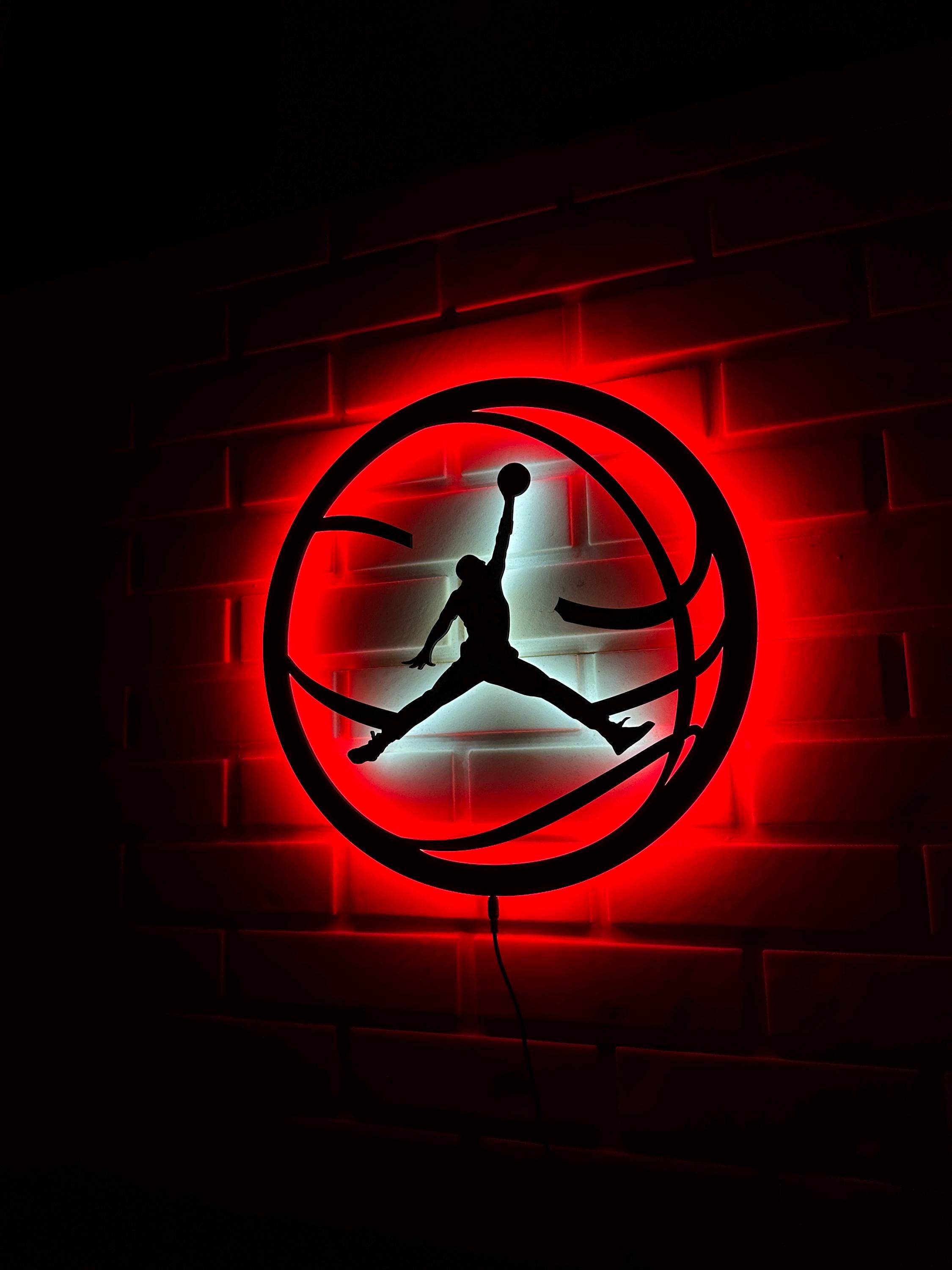 Michael Jordan Led Sign, Michael Jordan Wall Art, Michael