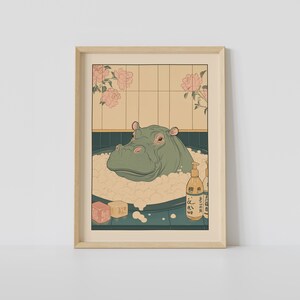 Japan Hippo - Etsy