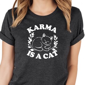 Karma Is A Cat Shirt, Eras Cat Lover T-shirt, Cat Tee, Karma Is A Cat Sweatshirt, Midnights Cat Tee, Merch Outfit, Eras Shirt