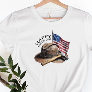 American Labor Day Tee: Gift for Laborer