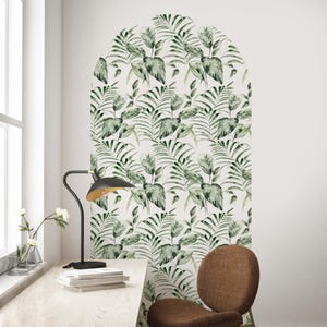 Peel and stick Arch Wallpaper Decal - Botanico