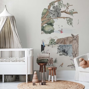 Peel and stick Arch Wallpaper Decal - Australia