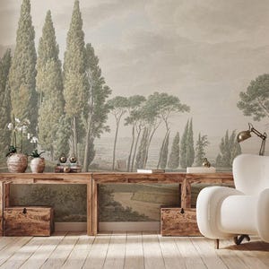 Landscape Wallpaper - Mural - TOSCANY color