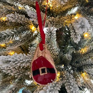Santa Belt Christmas Ornament