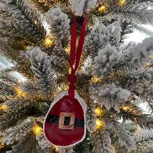 Santa Belt Christmas Ornament