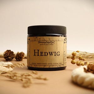 Hedwig Sojawachs Kerze | Frischer Blumenduft, Harry Potter inspiriert