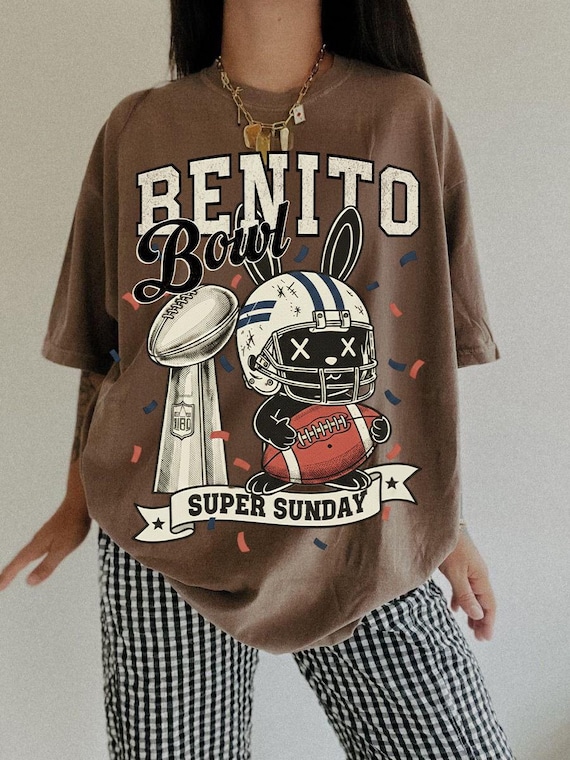 Benito Bowl 2026 PNG Digital Download, American Football Fan Shirt Designs, Half Time Show Shirt