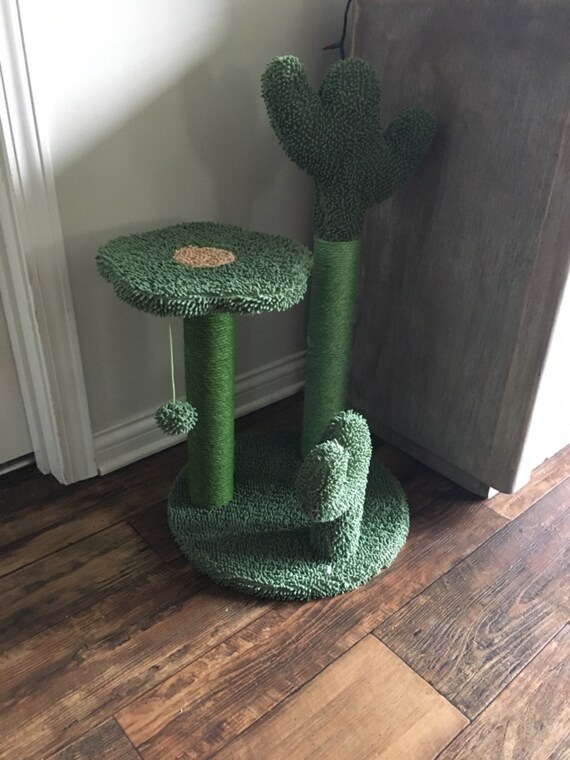 diy cactus cat tree
