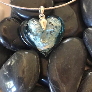 Murano Glass Heart Pendant