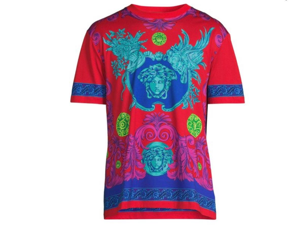 Versace Baroque Shirt - Etsy